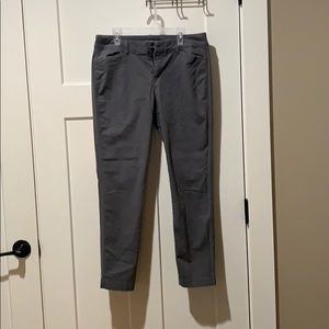 Old Navy Pixie Pants Chino Gray Size 6 Ankle